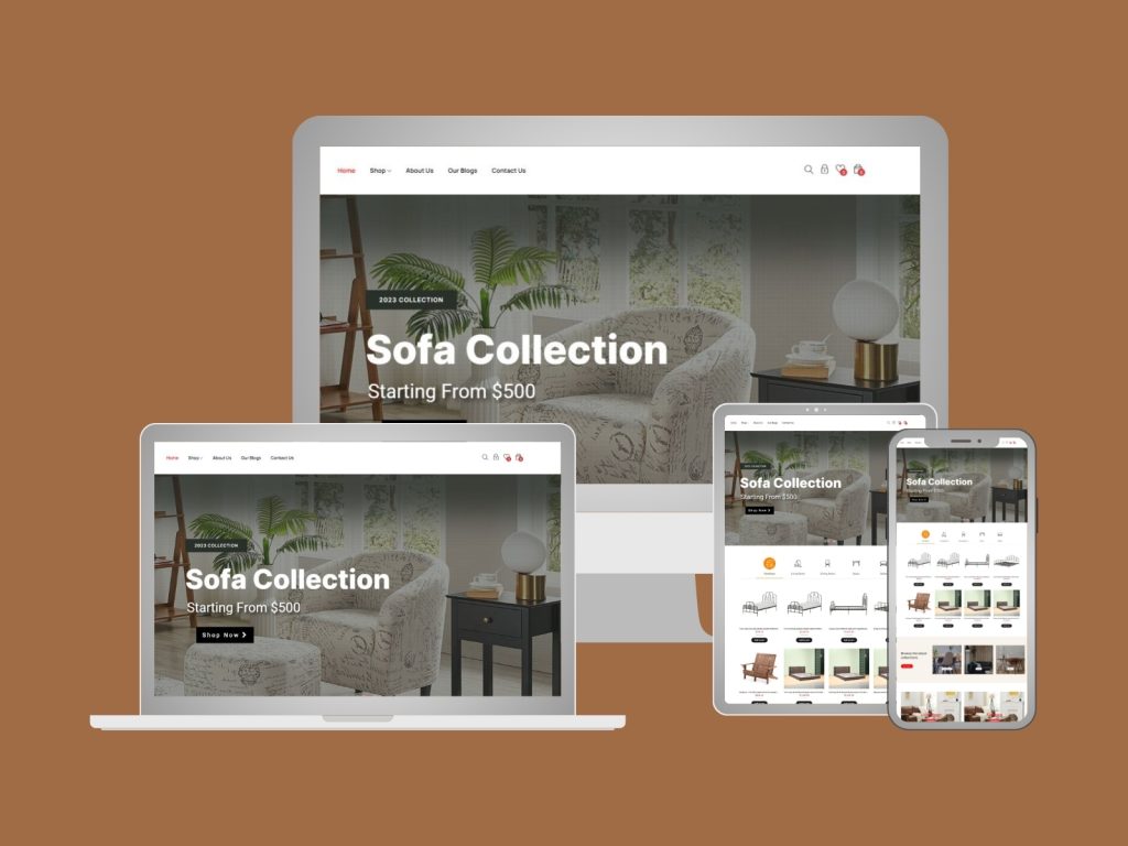Website for Furniture